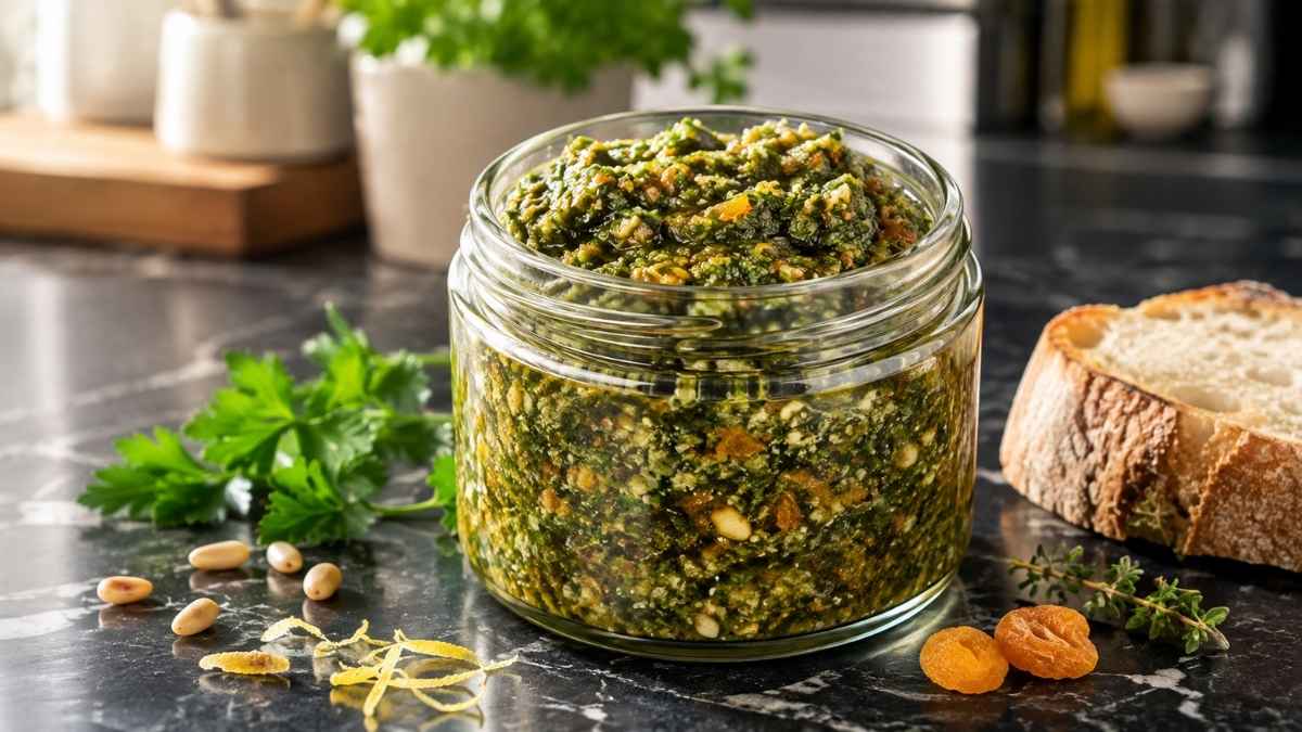 Aprikosen-Gremolata