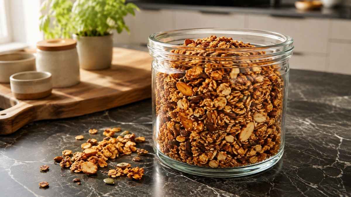 Dinkel-Knuspermüsli
