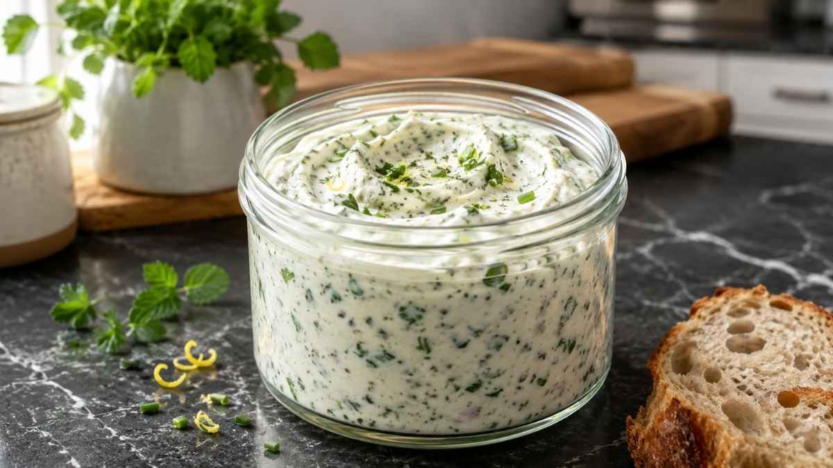 Kräuter-Schmand-Dip