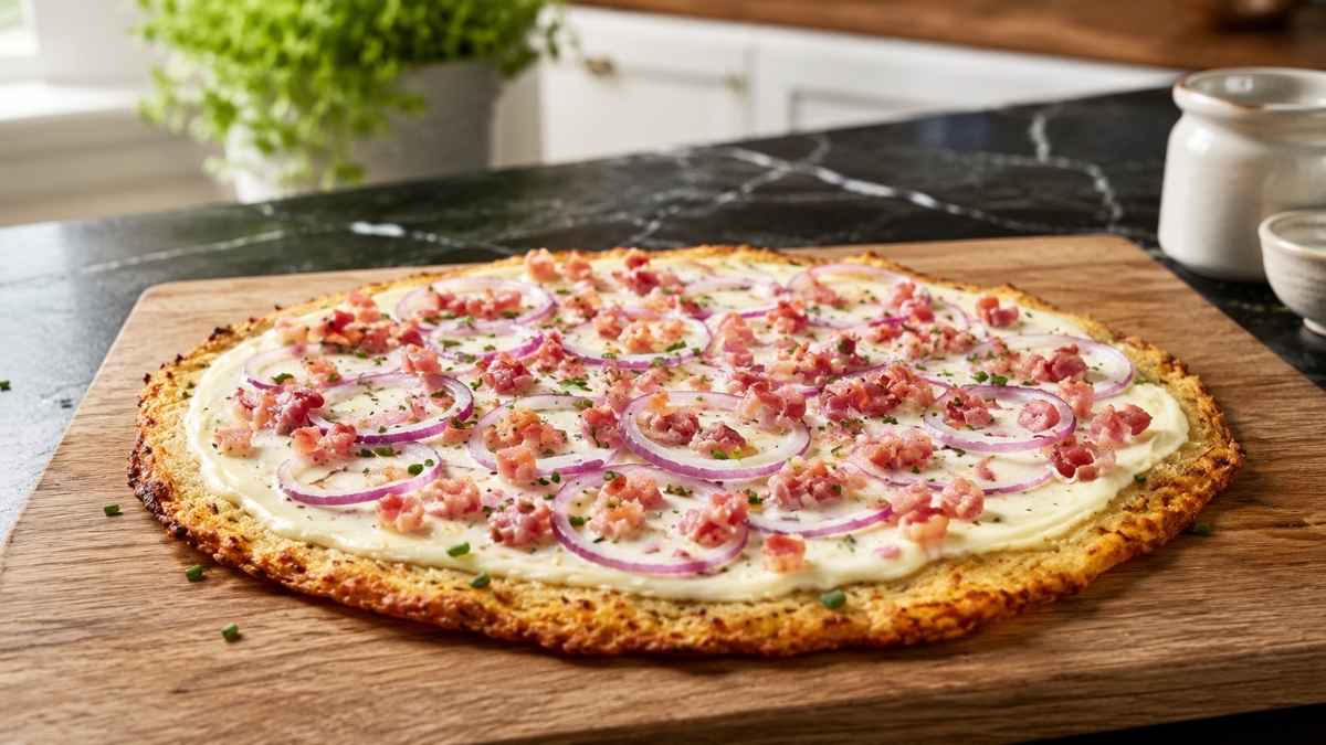 Low Carb Flammkuchen