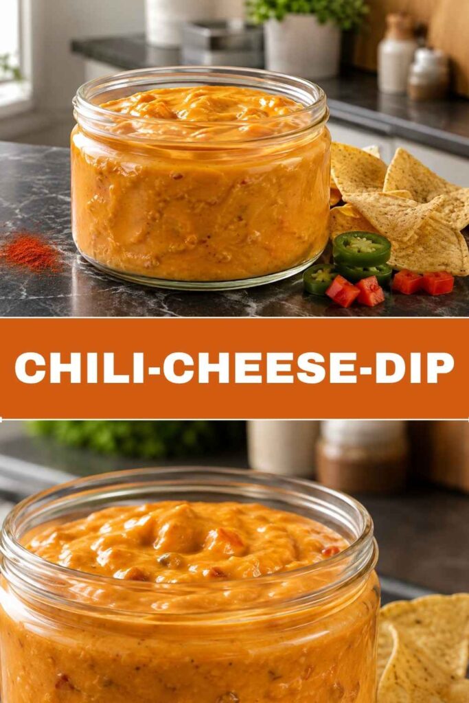 Chili-Cheese-Dip Rezept in 15 Minuten mit Tortilla-Chips