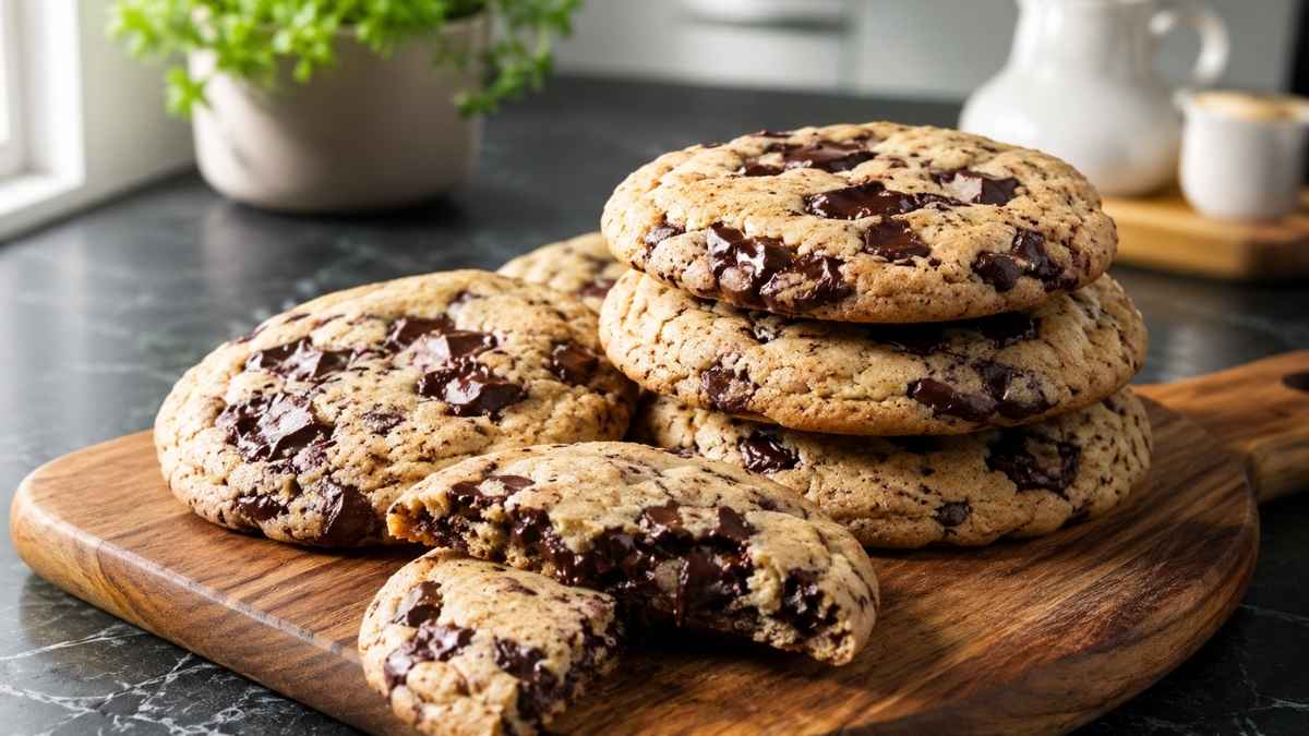 Vegane Chocolate Chip Cookies