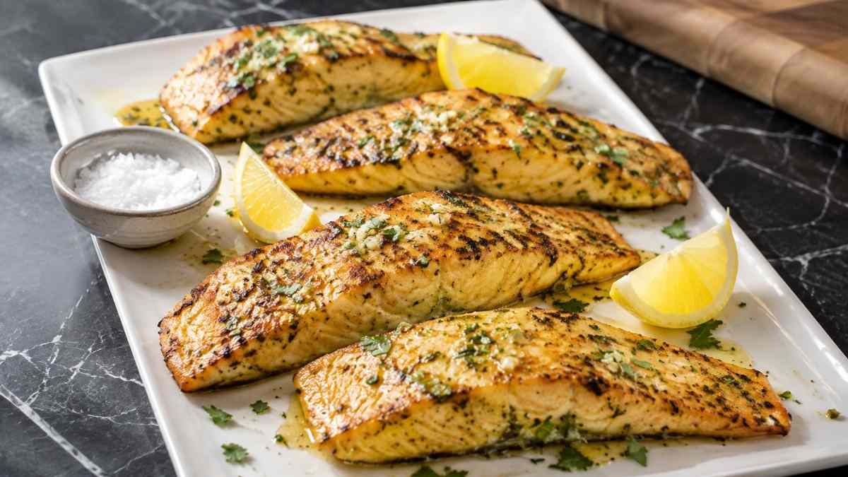Zitronen-Knoblauch-Fisch
