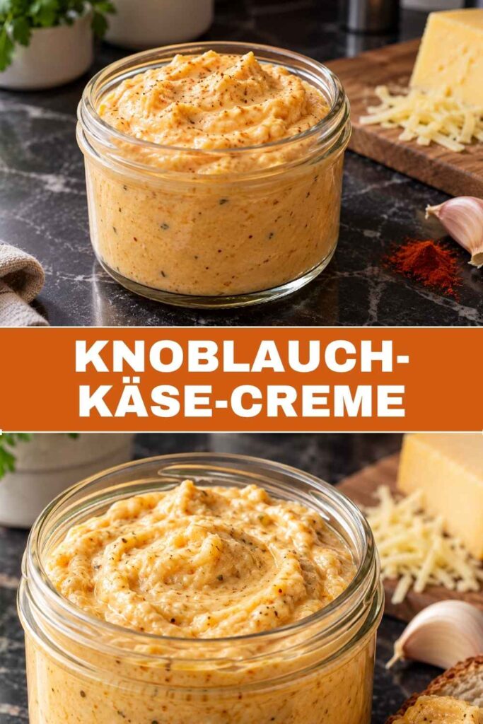 Knoblauch-Käse-Creme 4 Knoblauch-Käse-Creme Rezept zum Dippen und Überbacken für Raclette