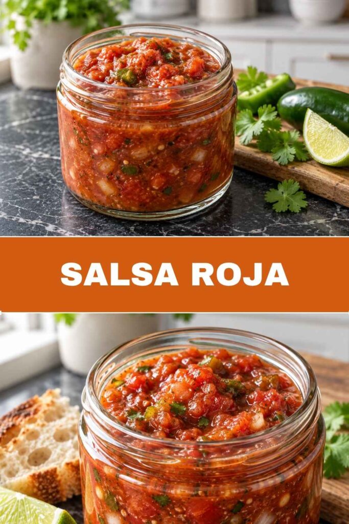 Salsa Roja Rezept zum Selbermachen, fertig in 15 Minuten