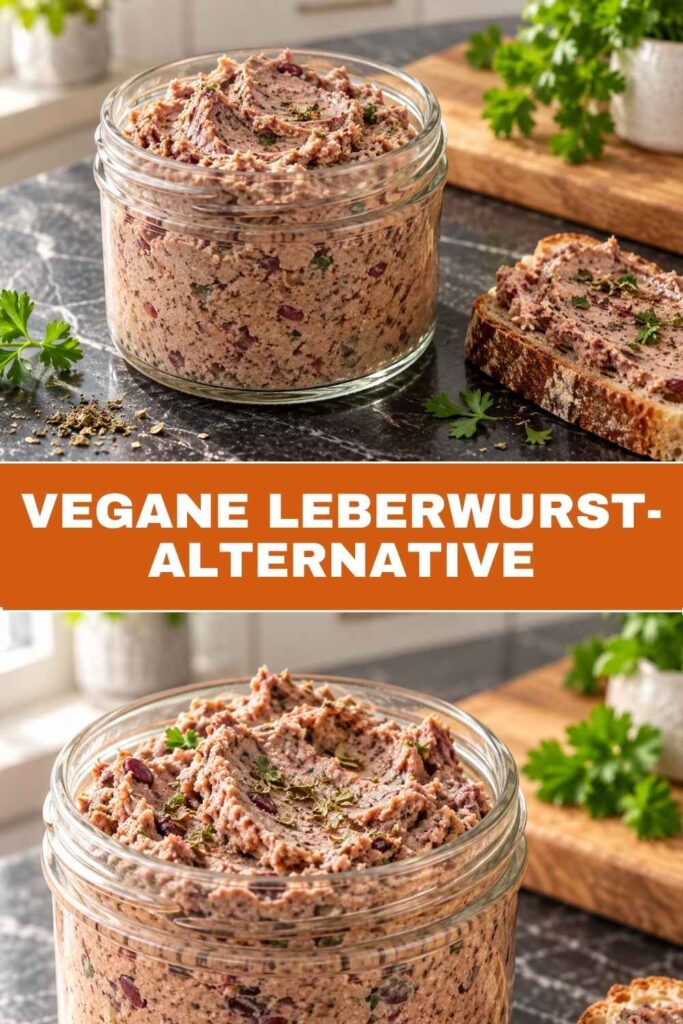 Vegane Leberwurst-Alternative Rezept zum Nachkochen, cremiger Aufstrich mit Räuchertofu